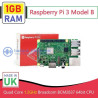 Raspberry Pi 3 Model B - 1GB RAM Quad Core 1.2GHz Broadcom BCM2837 64bit CPU Raspberry Pi 3B